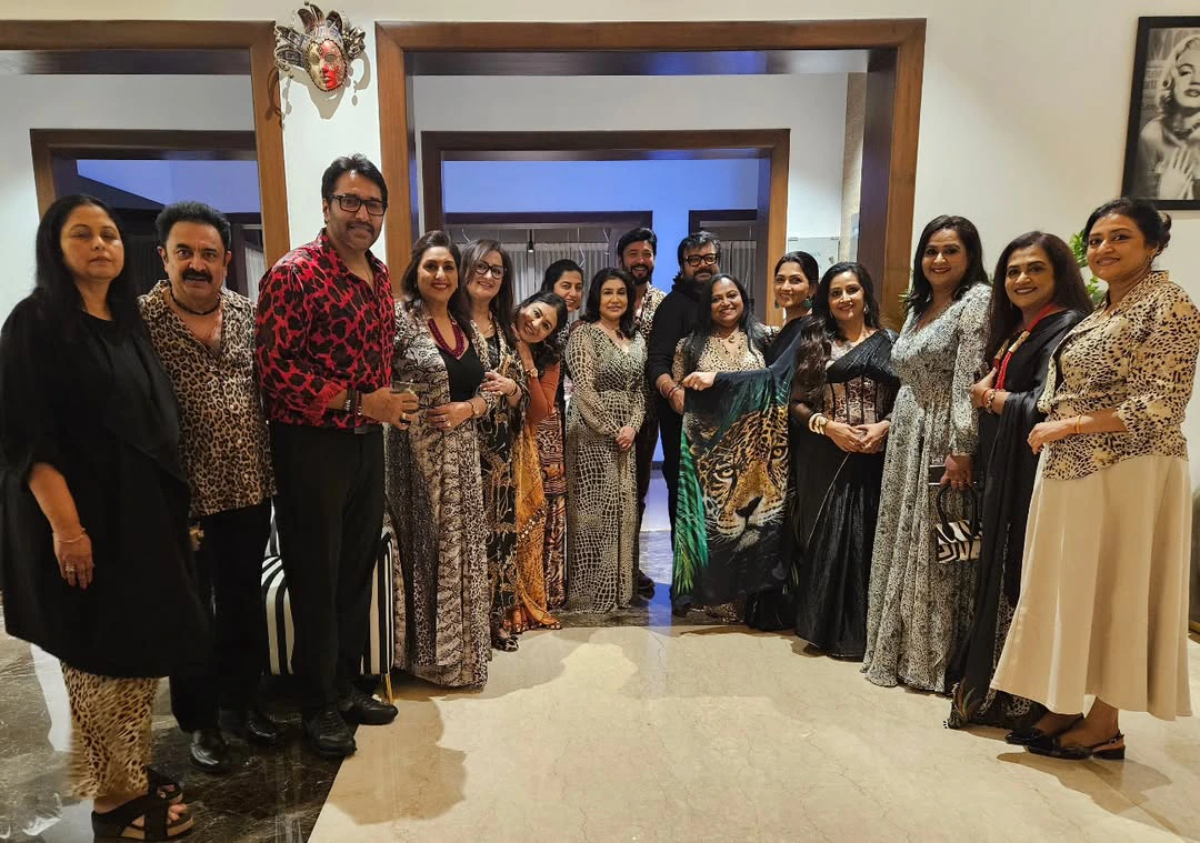 80s Stars Reunion in Chennai Chiranjeevi Venkatesh Meena Ramyakrishna and So Many Stars Attended
