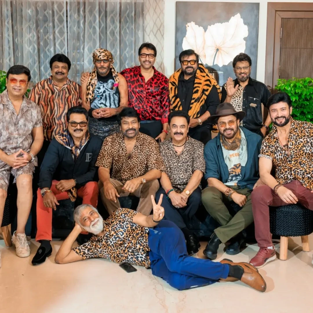 80s Stars Reunion in Chennai Chiranjeevi Venkatesh Meena Ramyakrishna and So Many Stars Attended