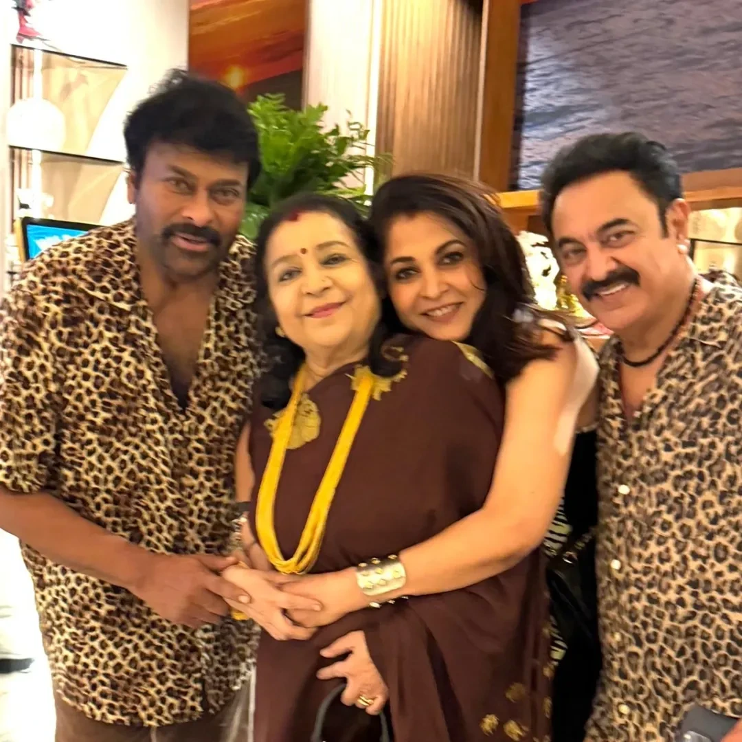 80s Stars Reunion in Chennai Chiranjeevi Venkatesh Meena Ramyakrishna and So Many Stars Attended