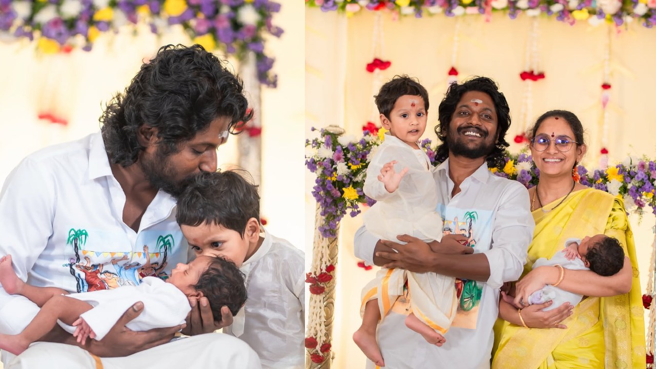 Suhas : ఇద్దరు కొడుకులతో నటుడు సుహాస్.. ఫ్యామిలీతో క్యూట్ ఫోటోలు..