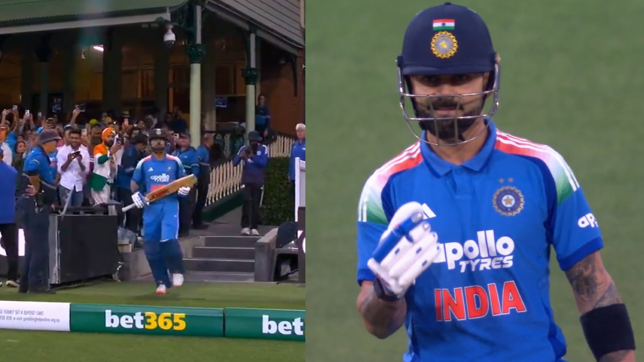 Virat Kohli : తొలి రెండు వన్లేల్లో డకౌట్.. మూడో మ్యాచ్లో సింగిల్ తీయగానే.. కోహ్లీ రియాక్షన్ చూశారా? Virat Kohli : తొలి రెండు వన్లేల్లో డకౌట్.. మూడో మ్యాచ్లో సింగిల్ తీయగానే.. కోహ్లీ రియాక్షన్ చూశారా?