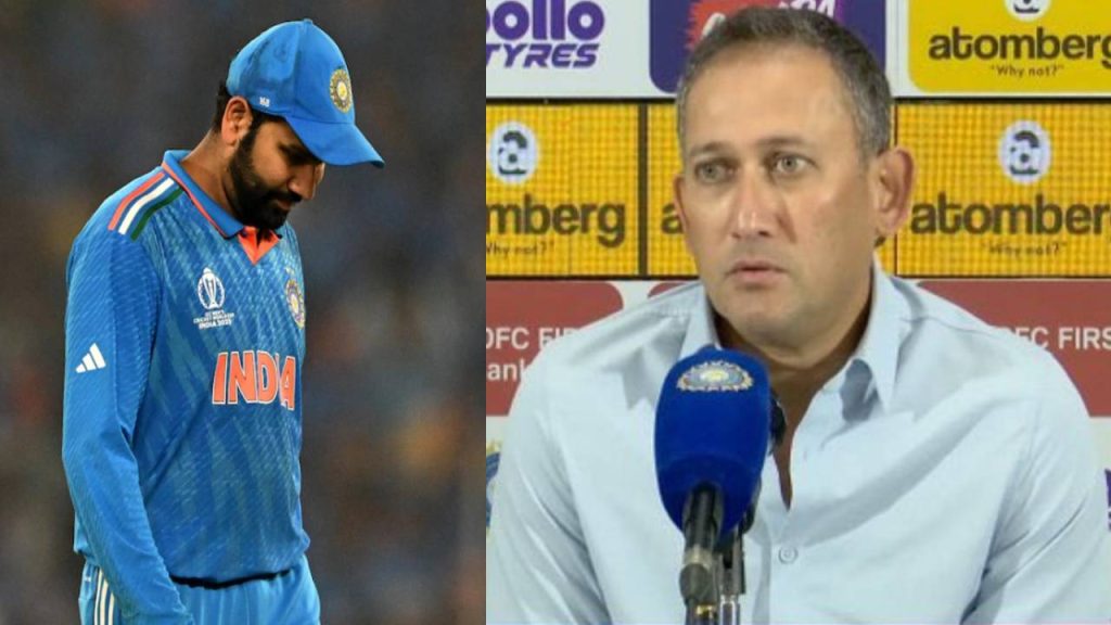Ajit Agarkar comments on removing Rohit sharma odi captaincy
