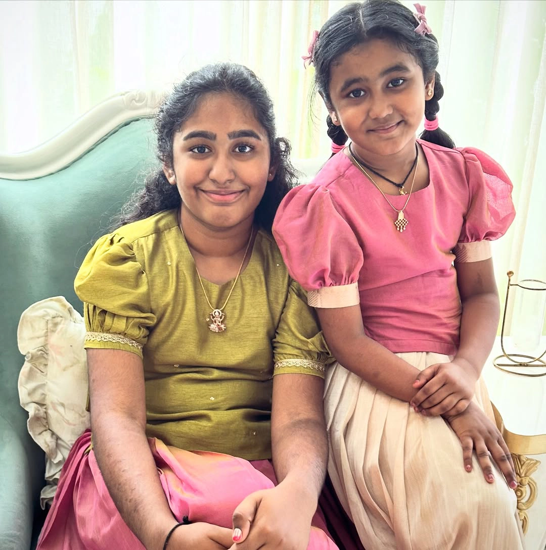 Tarakratna Children Photos Shared by Alekhya on Diwali