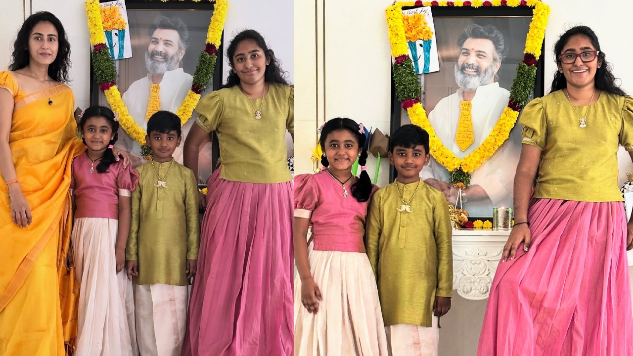 Tarakratna Children : దీపావళి స్పెషల్.. తండ్రి తారకరత్నని గుర్తుచేసుకుంటూ పిల్లలు.. ఫొటోలు వైరల్..