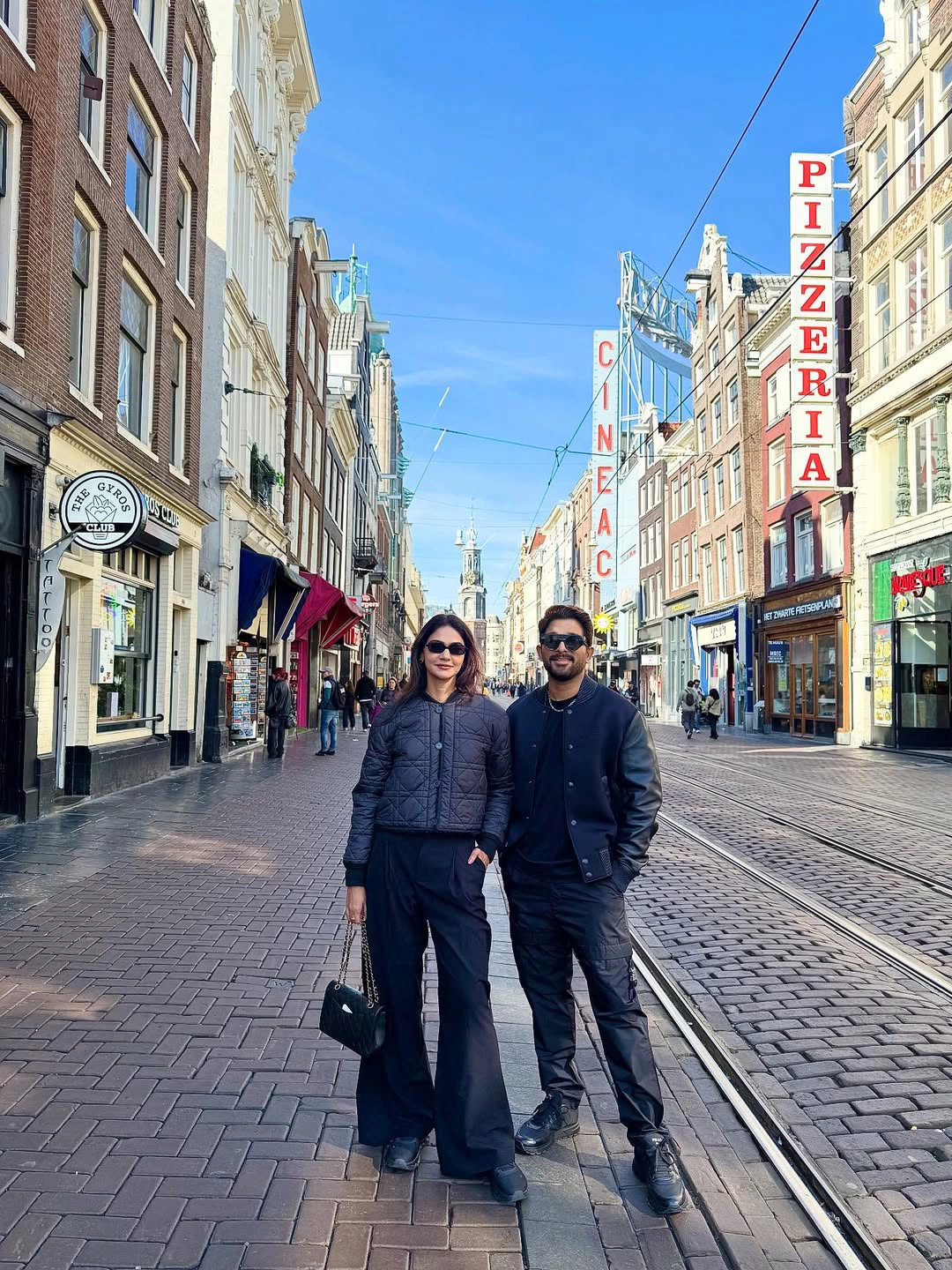 Allu Sneha Reddy Shared Netherlands Vacation Photos with Allu Arjun