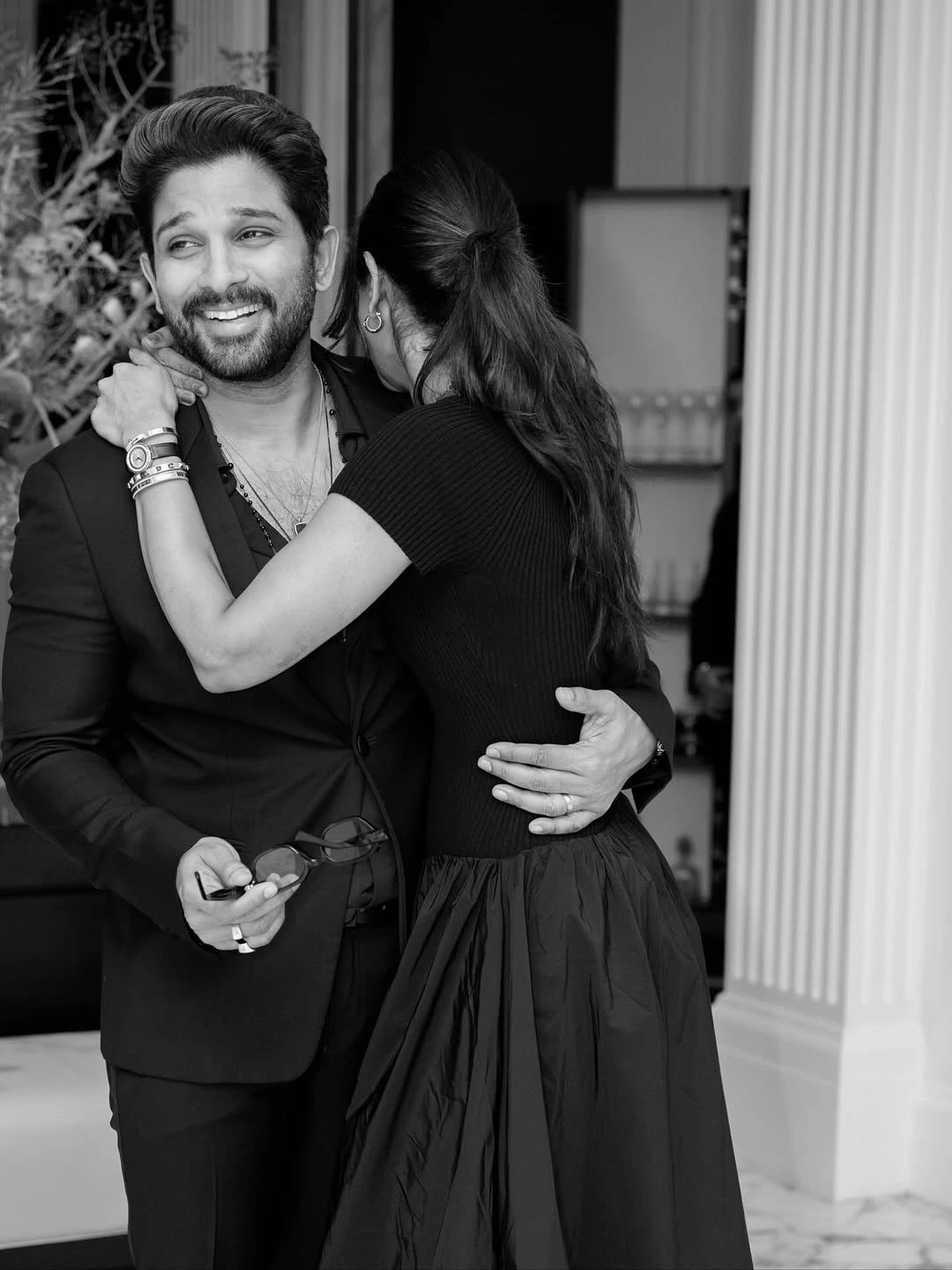 Allu Sneha Reddy Cute Photos with Allu Arjun