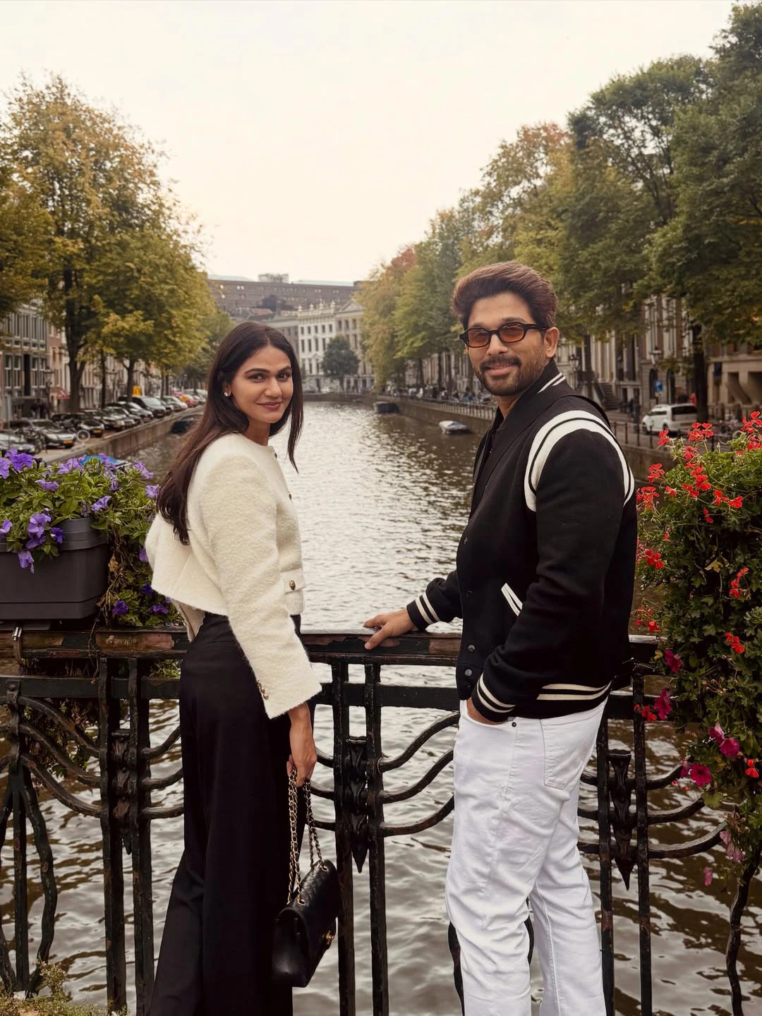 Allu Sneha Reddy Shared Netherlands Vacation Photos with Allu Arjun