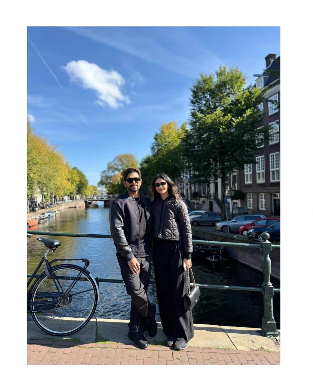 Allu Sneha Reddy Shared Netherlands Vacation Photos with Allu Arjun