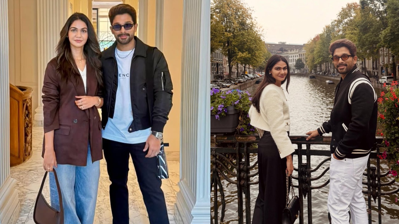 Allu Arjun : భార్యతో అల్లు అర్జున్ నెదర్లాండ్స్ వెకేషన్.. ఫోటోలు షేర్ చేసిన స్నేహా రెడ్డి..