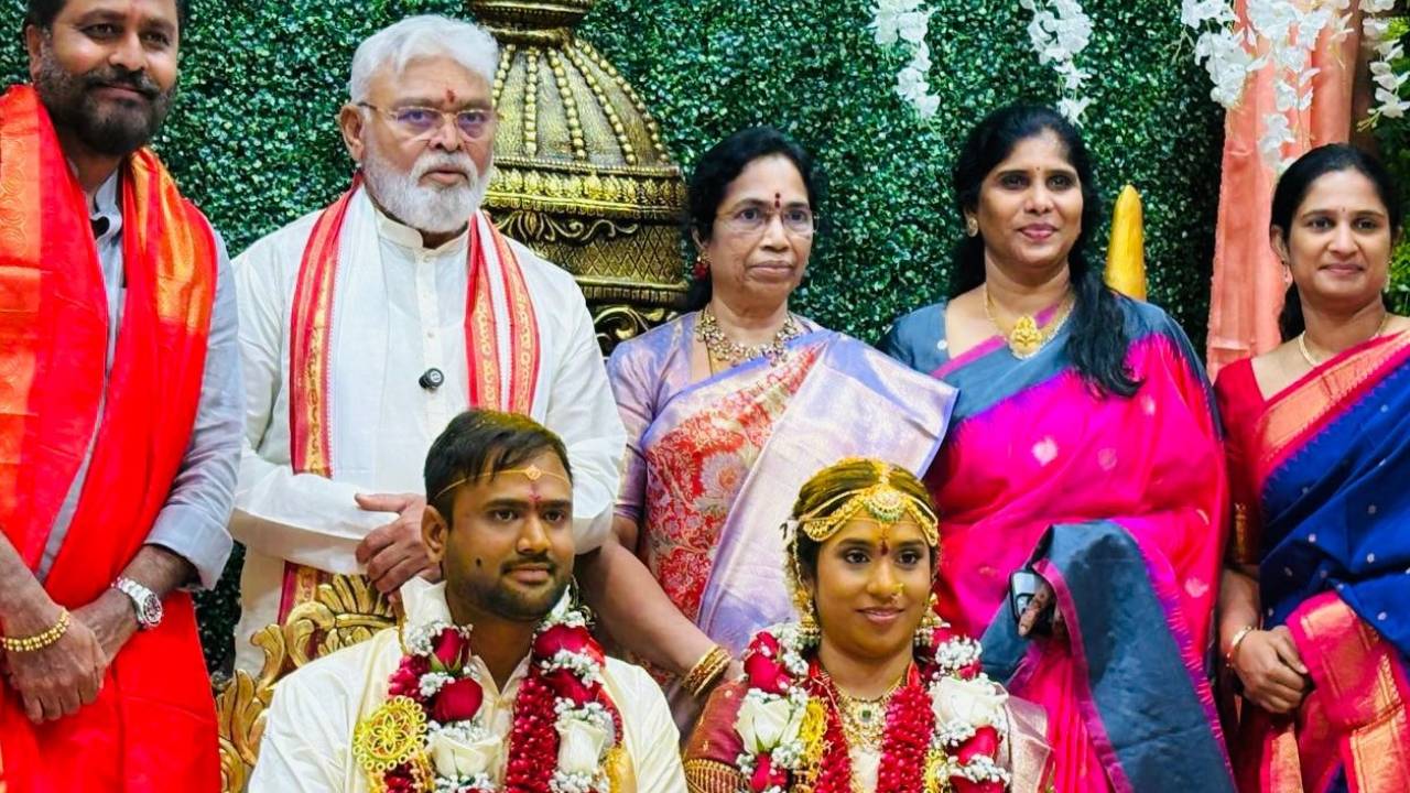 Ambati Rambabu Daughter marriage : అమెరికాలో అంబటి రాంబాబు కుమార్తె శ్రీజ వివాహ వేడుక.. ఫొటోలు వైరల్..