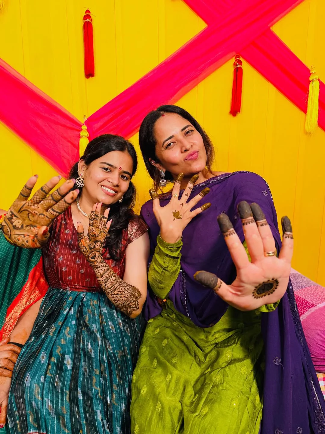 Anasuya Bharadwaj Attends Relatives Wedding Celebrations