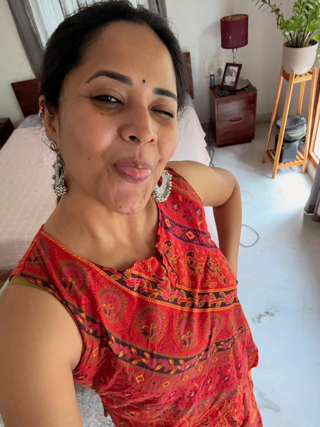 Anasuya Bharadwaj Dussehra Celebrations