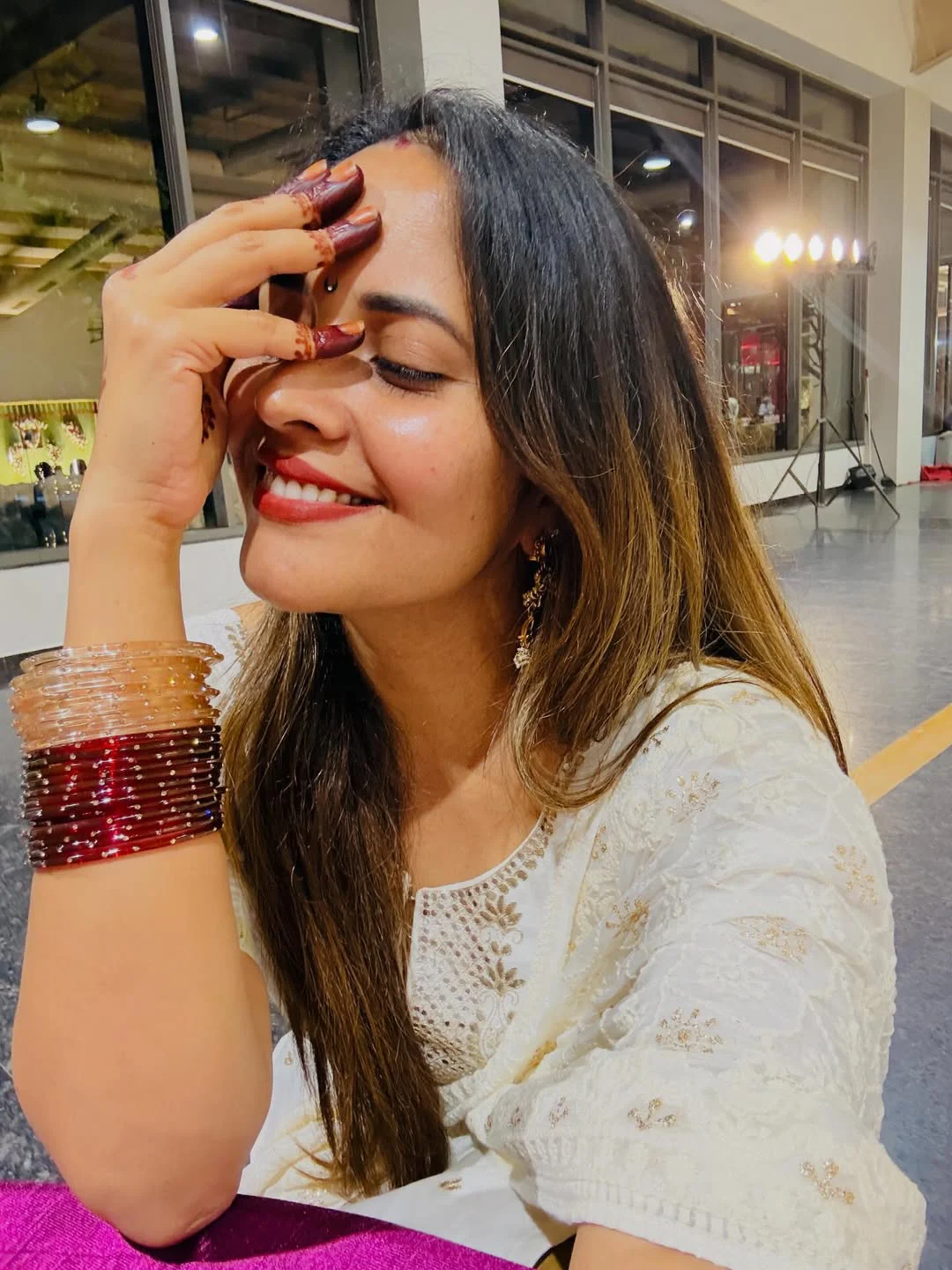 Anasuya Bharadwaj Attends Relatives Wedding Celebrations