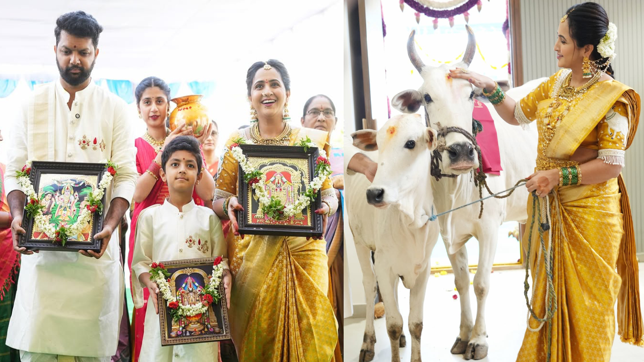 Lasya-Manjunath: కొత్త ఇంట్లోకి అడుగుపెట్టిన యాంకర్ లాస్య-మంజునాథ్.. ఫోటోలు చూశారా?