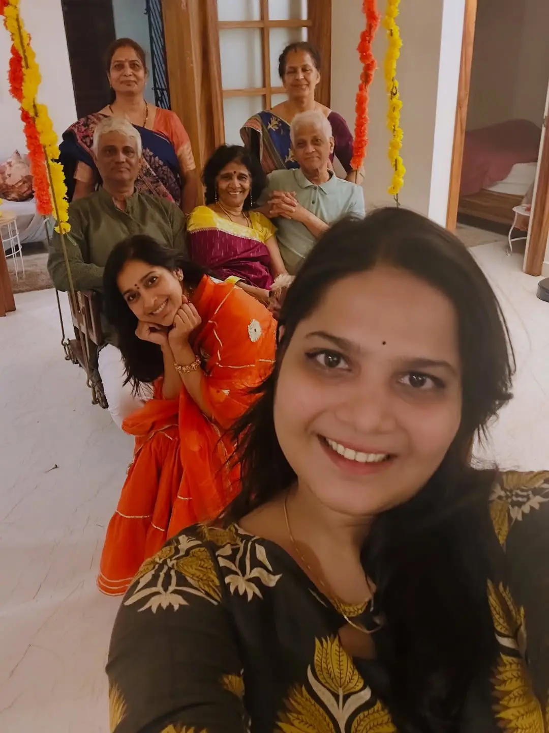 Anchor Rashmi Gautam celebrates Diwali with family