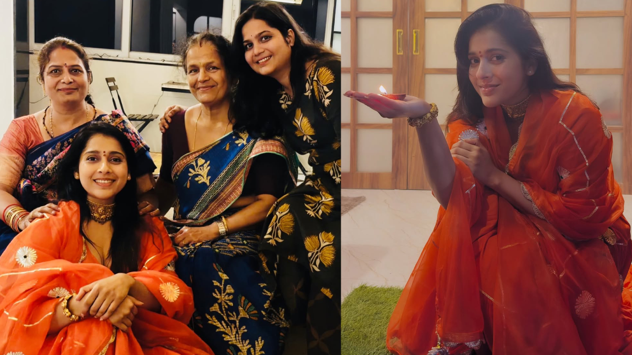 Rashmi Gautam: యాంకర్ రష్మీ దీపావళి సెలబ్రేషన్స్.. ఫ్యామిలీతో కలిసి పండుగ సంబరాలు.. ఫోటోలు