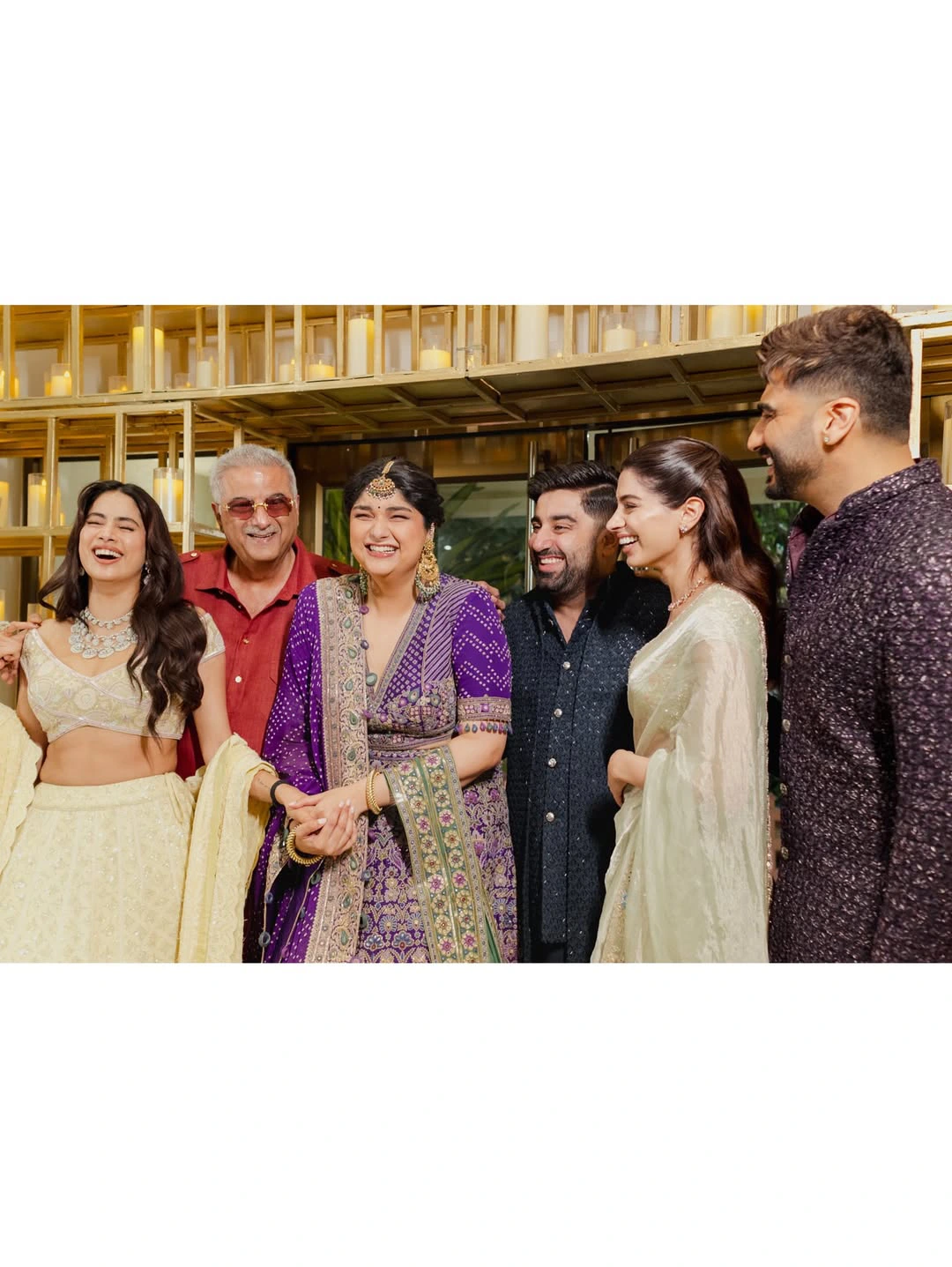 Janhvi Kapoor Sister Anshula Kapoor Engagement