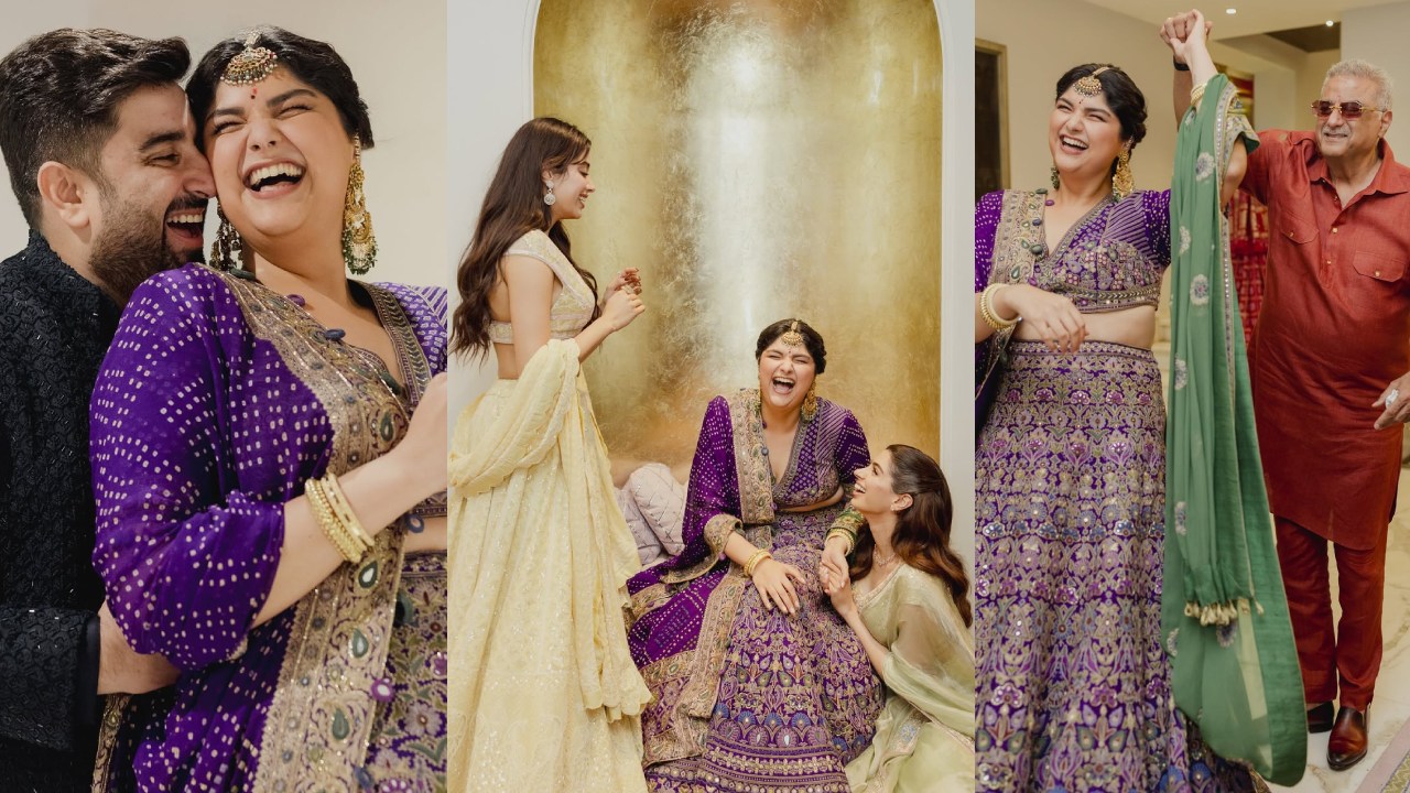 Anshula Kapoor : జాన్వీ కపూర్ అక్క నిశ్చితార్థం.. సందడి చేసిన ఫ్యామిలీ.. ఫొటోలు వైరల్..