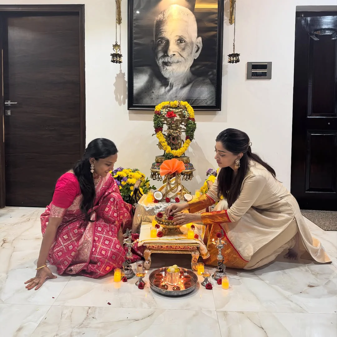 Anu Emmanuel Diwali Celebrations