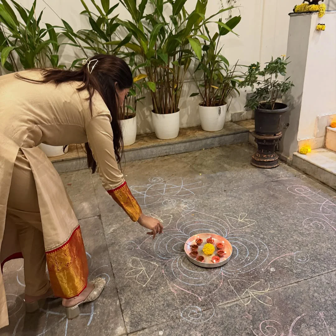 Anu Emmanuel Diwali Celebrations