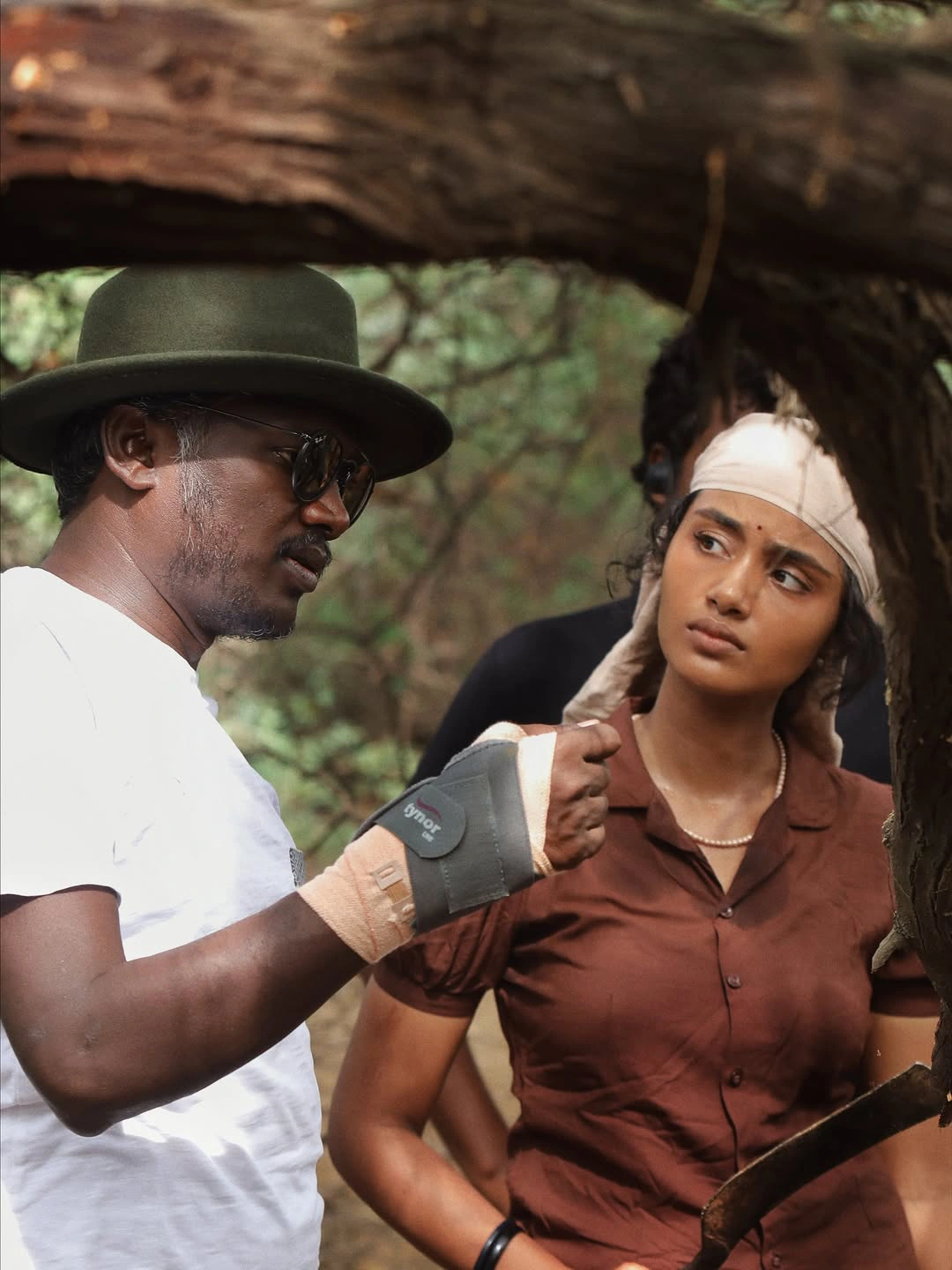 Anupama Parameswaran Shares Bison Movie Working Stills