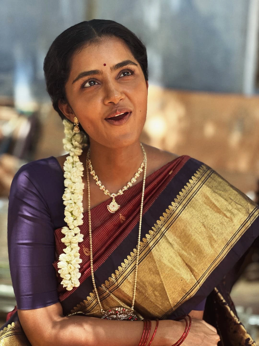 Anupama Parameswaran Shares Bison Movie Working Stills