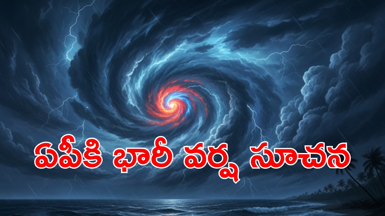 ఏపీకి భారీ వర్ష సూచన.. ఈ జిల్లాల్లో భారీ వర్షాలు కురిసే అవకాశం