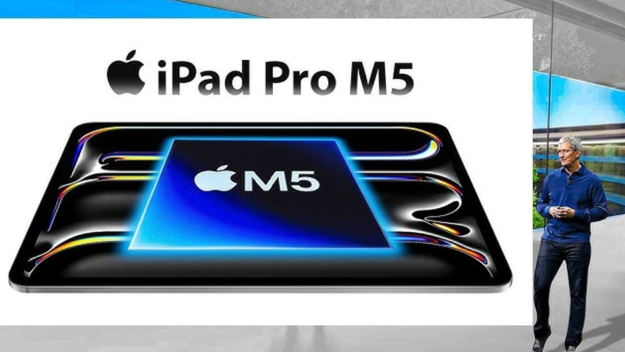 Apple iPad Pro : M5 చిప్తో ఆపిల్ ఐప్యాడ్ ప్రో ఆగయా.. ఏఐ ఫీచర్లు అదుర్స్.. ధర ఎంతంటే? ఫుల్ డిటెయిల్స్ Apple iPad Pro : M5 చిప్తో ఆపిల్ ఐప్యాడ్ ప్రో ఆగయా.. ఏఐ ఫీచర్లు అదుర్స్.. ధర ఎంతంటే? ఫుల్ డిటెయిల్స్