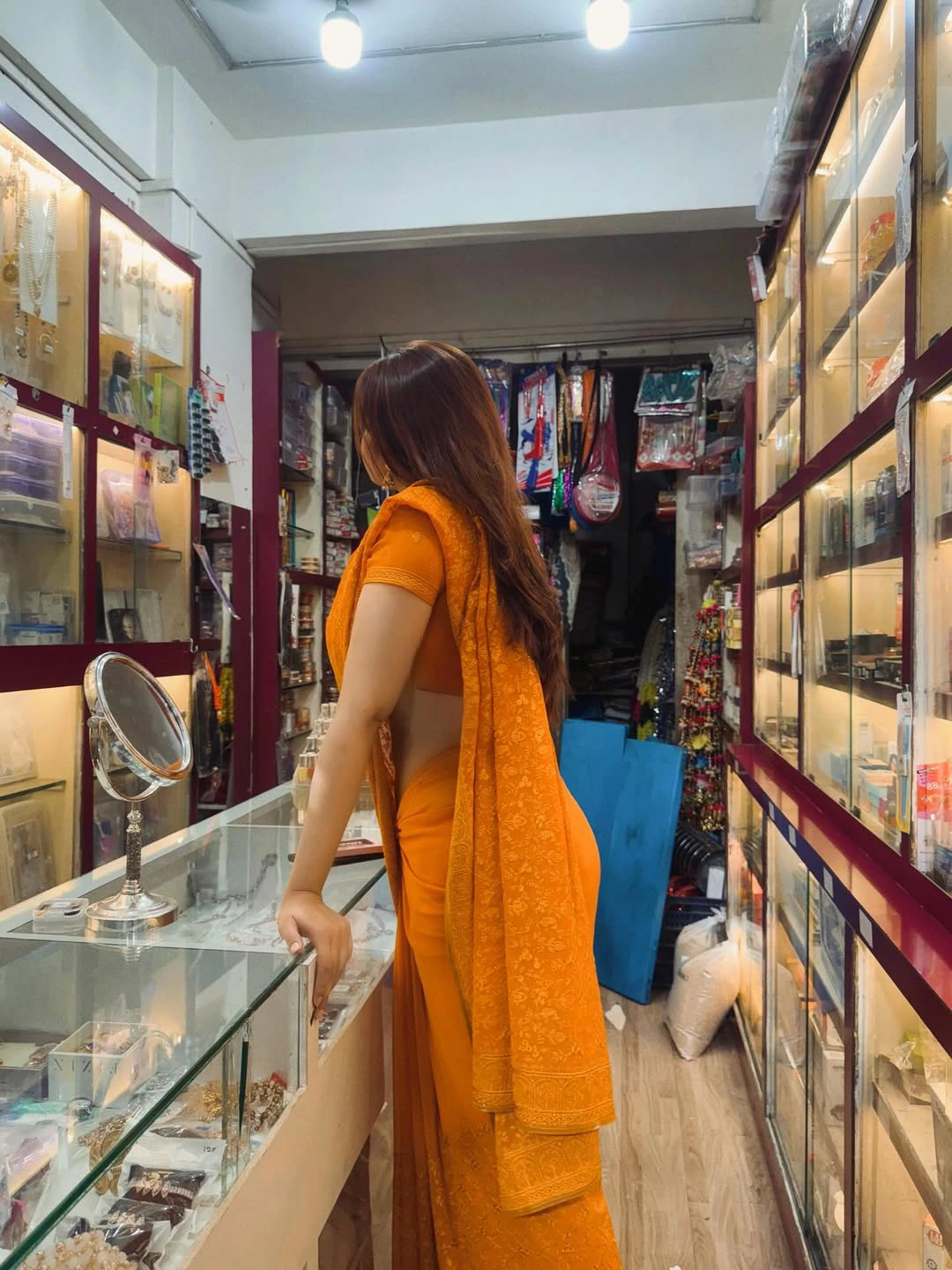 Ayesha Khan Shopping in Fancy Shop