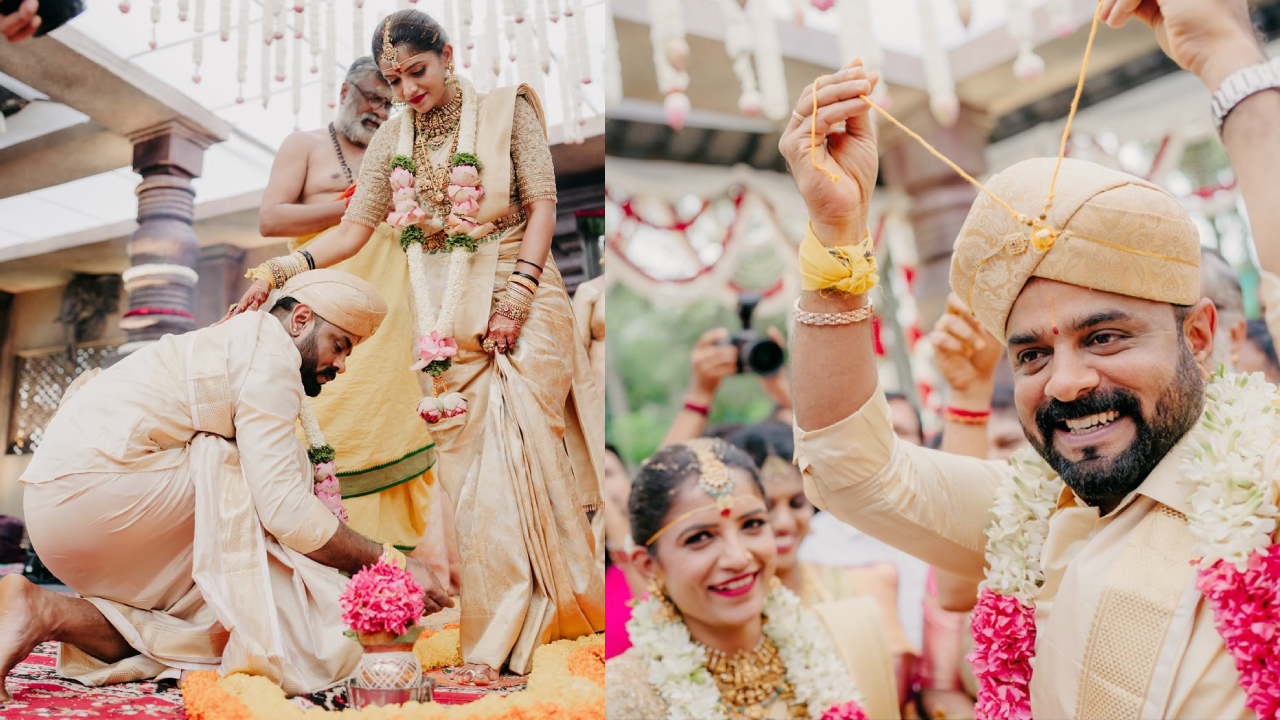 Bhuvan Gowda: కేజీఎఫ్, సలార్ మూవీస్ కెమెరామెన్ భువన్ గౌడ పెళ్లి ఫోటోలు.. సందడి చేసిన తారలు..