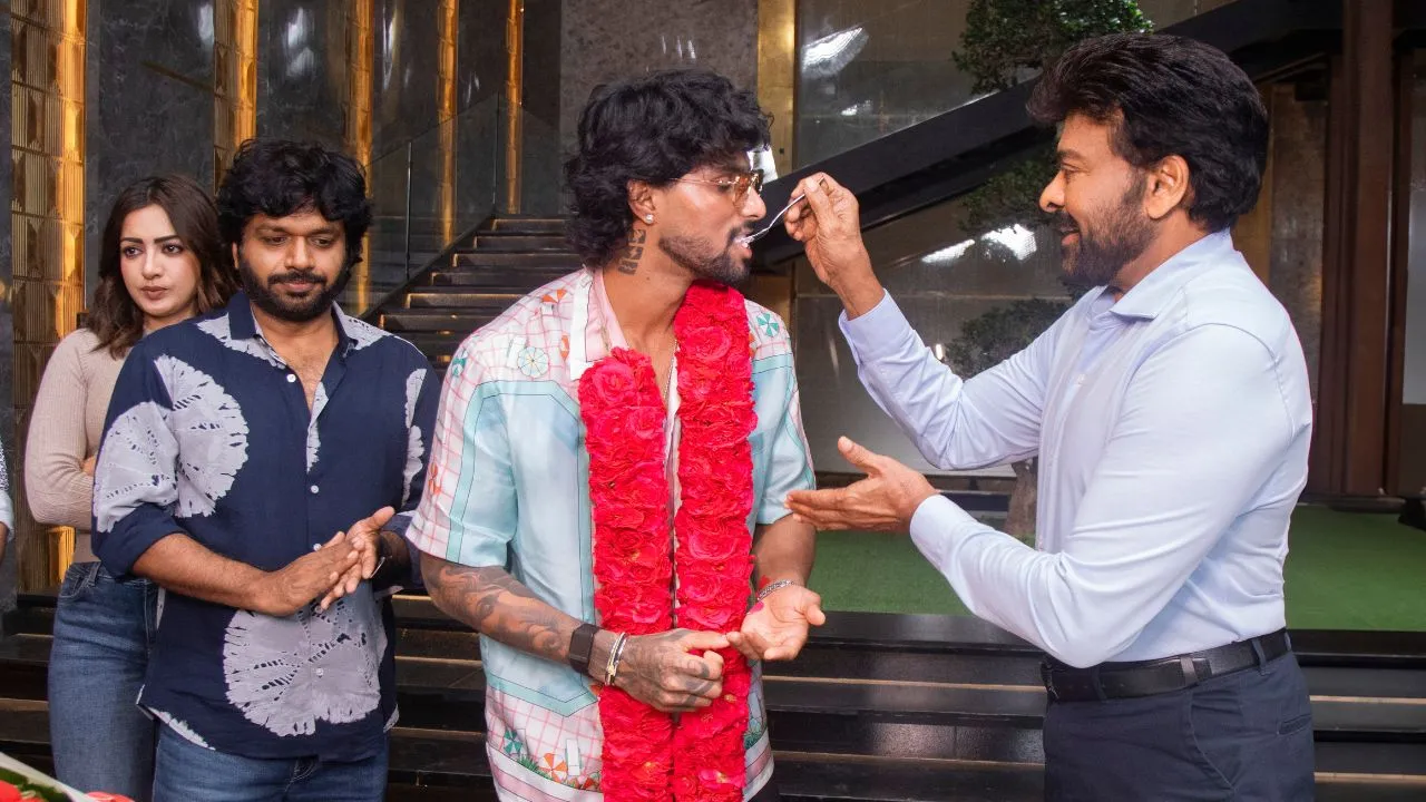 Chiranjeevi Honored Tilak Varma