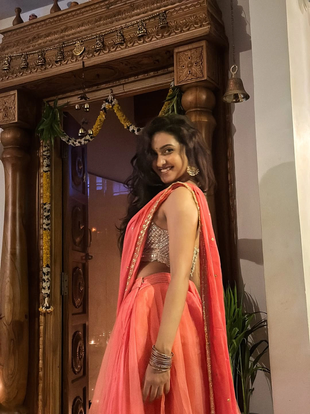 Deepika Pilli Cute Photos from Diwali Celebrations