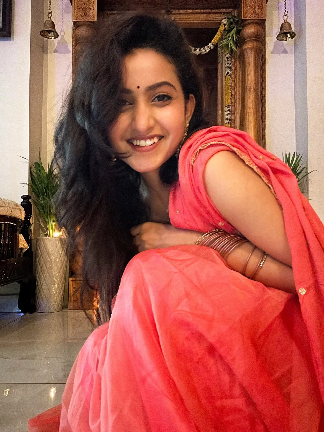 Deepika Pilli Cute Photos from Diwali Celebrations