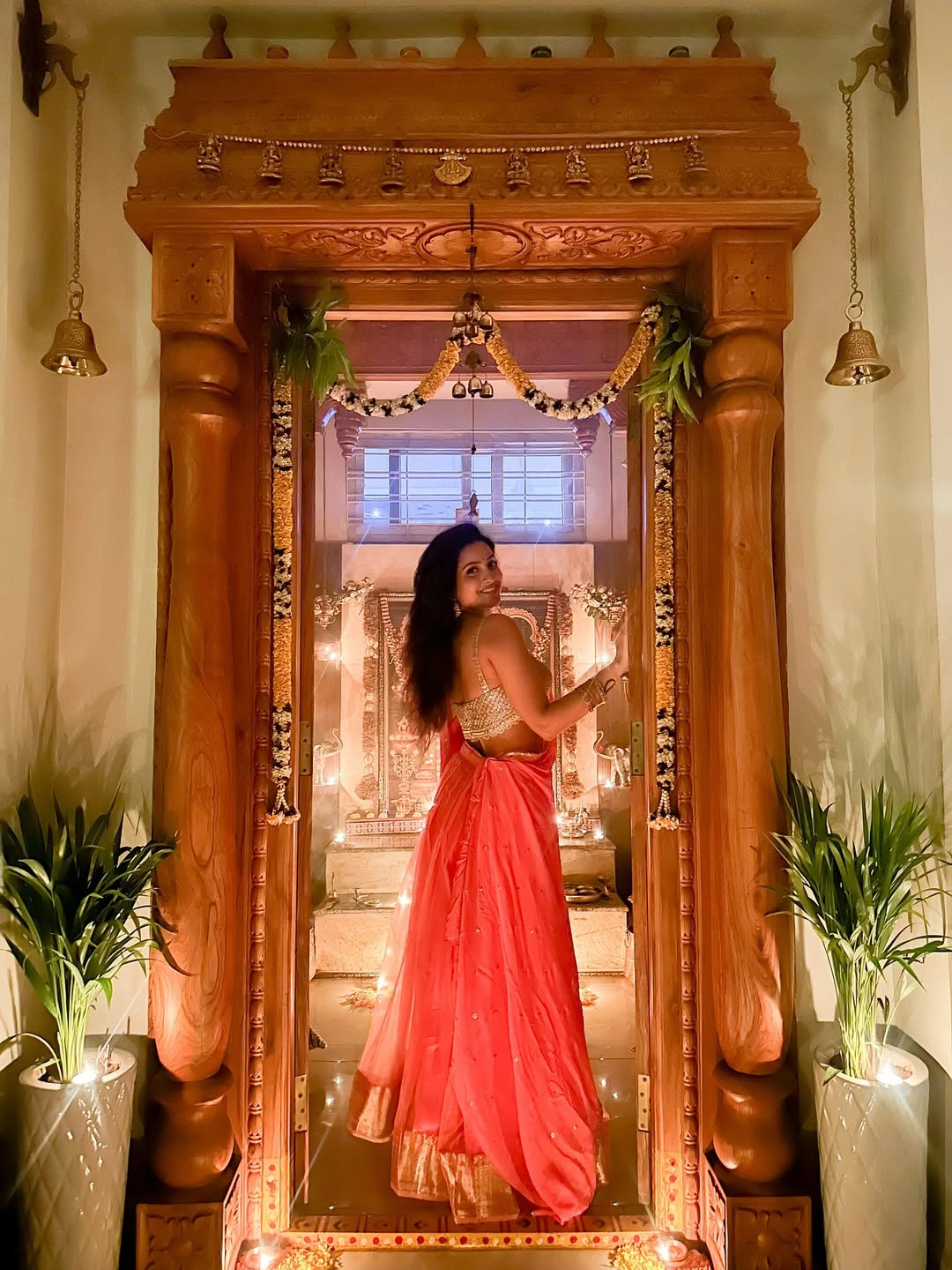 Deepika Pilli Cute Photos from Diwali Celebrations