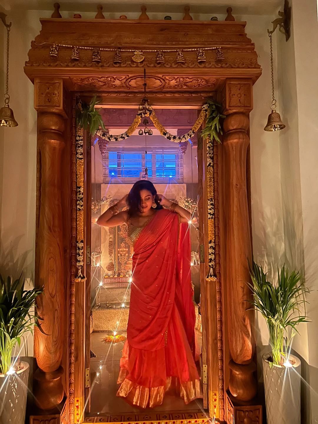 Deepika Pilli Cute Photos from Diwali Celebrations