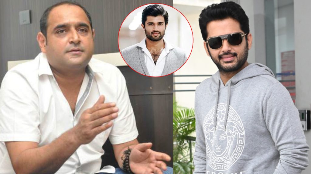 Director Vikram K Kumar has removed Nithiin from his next film and has roped in Vijay Deverakonda.