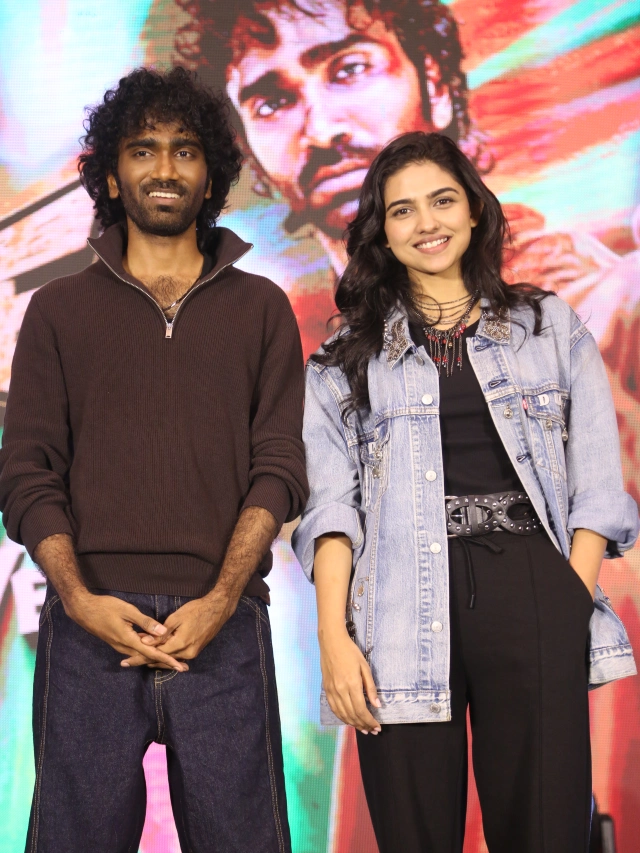 Pradeep Ranganathan Mamitha Baiju Dude Movie Pre Release Event