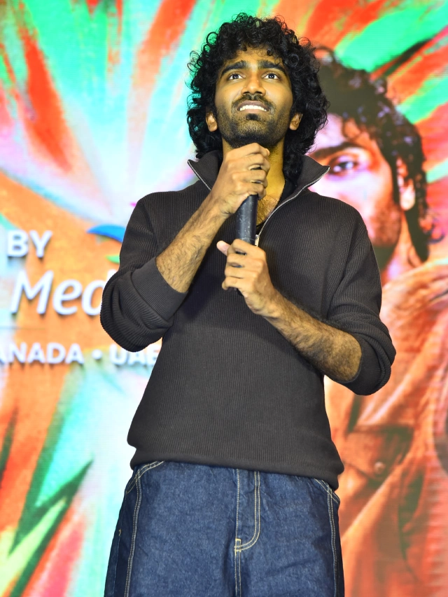 Pradeep Ranganathan Mamitha Baiju Dude Movie Pre Release Event