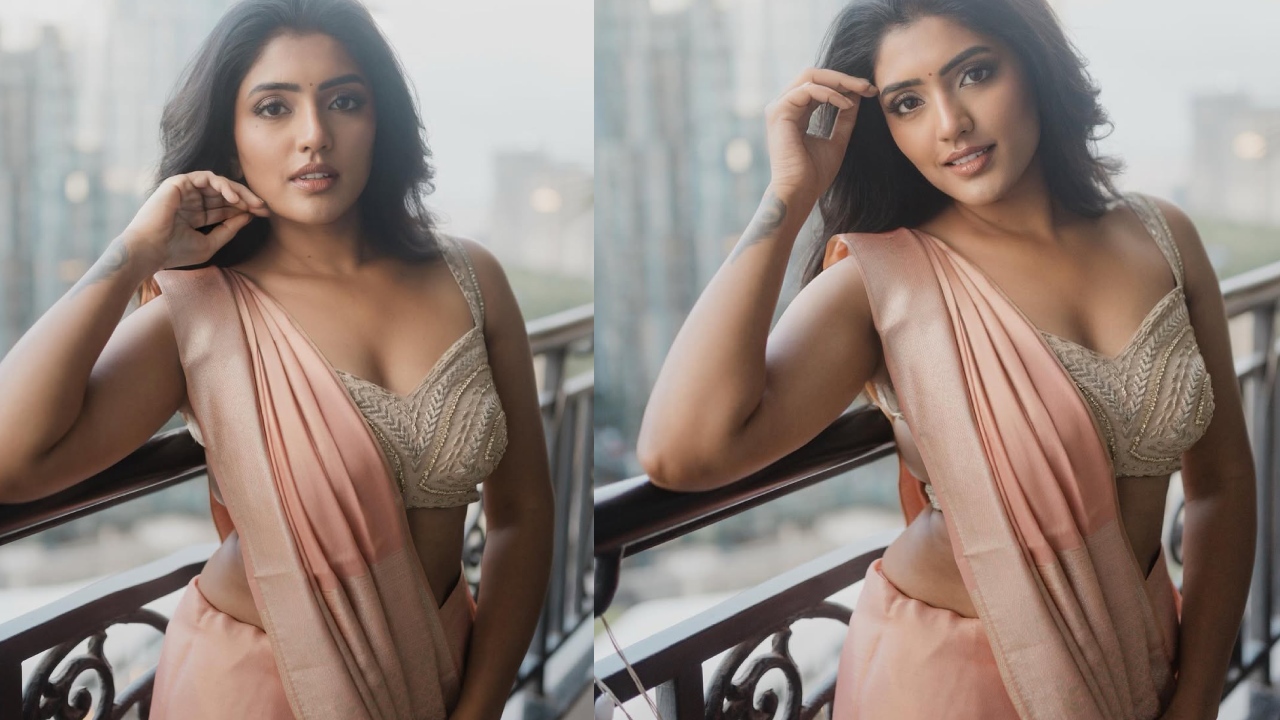 Eesha Rebba : చీరలో అందంగా హాట్ ఫోజులతో.. ఈషారెబ్బ ఫొటోలు..