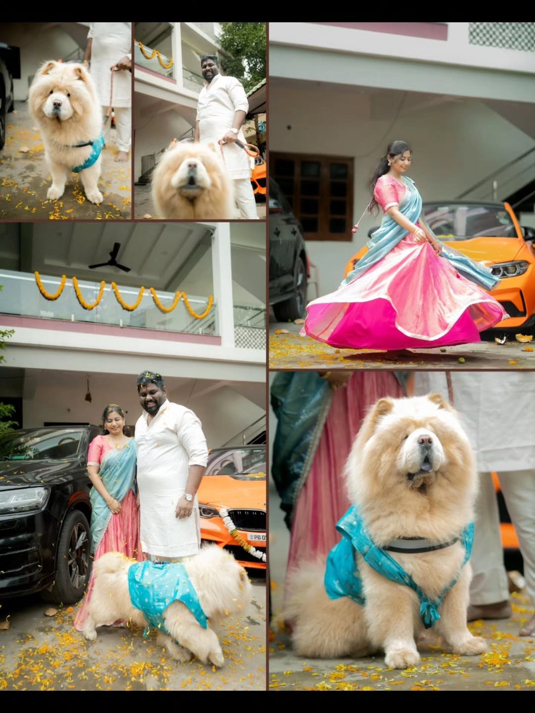 Comedian Viva Harsha Dasara Special Pooja To Vehicles with Wife