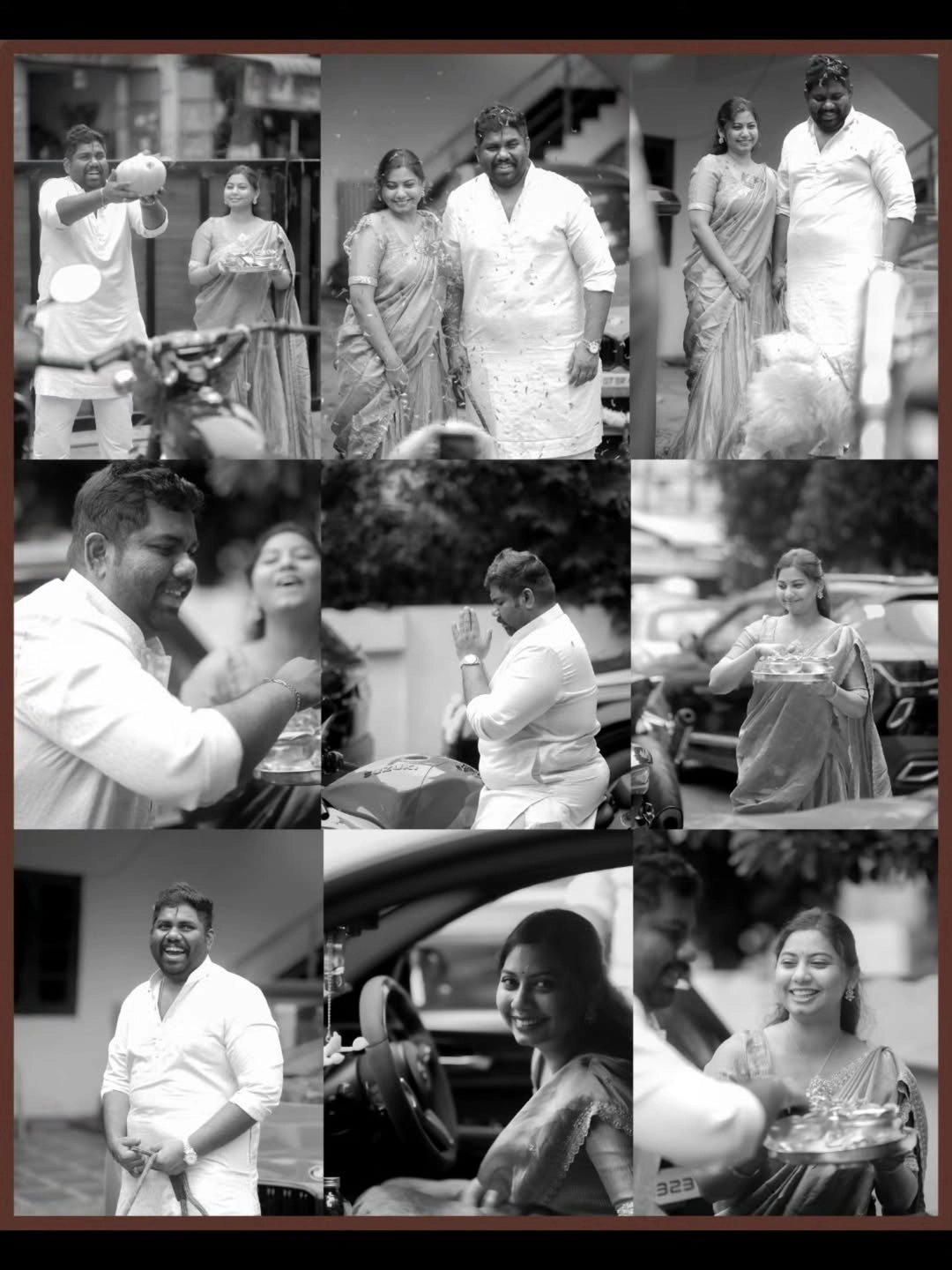 Comedian Viva Harsha Dasara Special Pooja To Vehicles with Wife