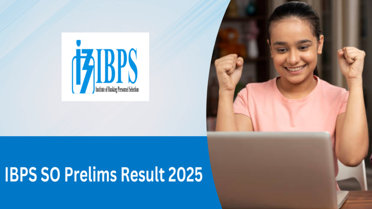 IBPS SO Prelims Result: ఐబీపీఎస్ SO ప్రిలిమ్స్ ఫలితాలు విడుదల.. మీ రిజల్ట్ ఇలా చెక్ చేసుకోండి.. IBPS SO Prelims Result: ఐబీపీఎస్ SO ప్రిలిమ్స్ ఫలితాలు విడుదల.. మీ రిజల్ట్ ఇలా చెక్ చేసుకోండి..