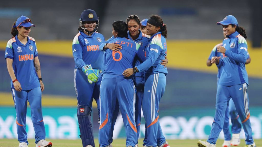 Womens ODI World Cup 2025 rain threat to IND W vs SA W match