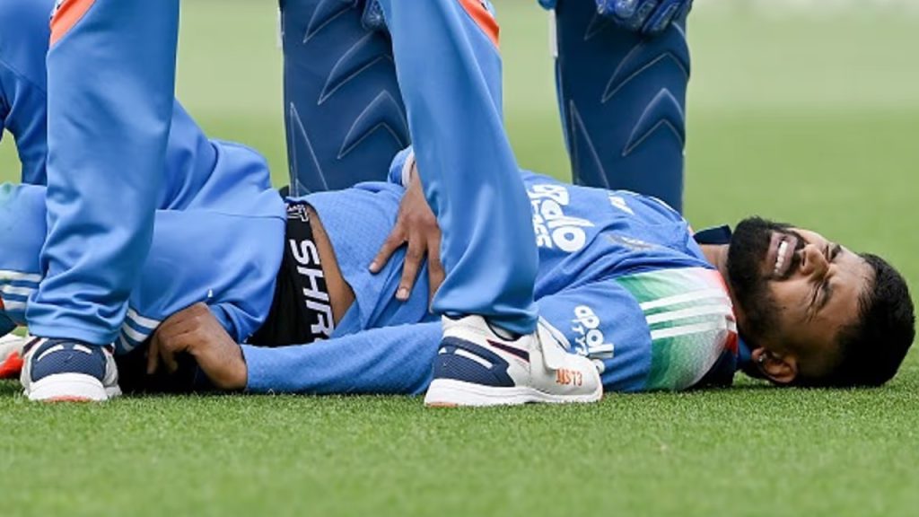 IND vs AUS 3rd ODI Injury scare for India as Shreyas Iyer walks off the field midway