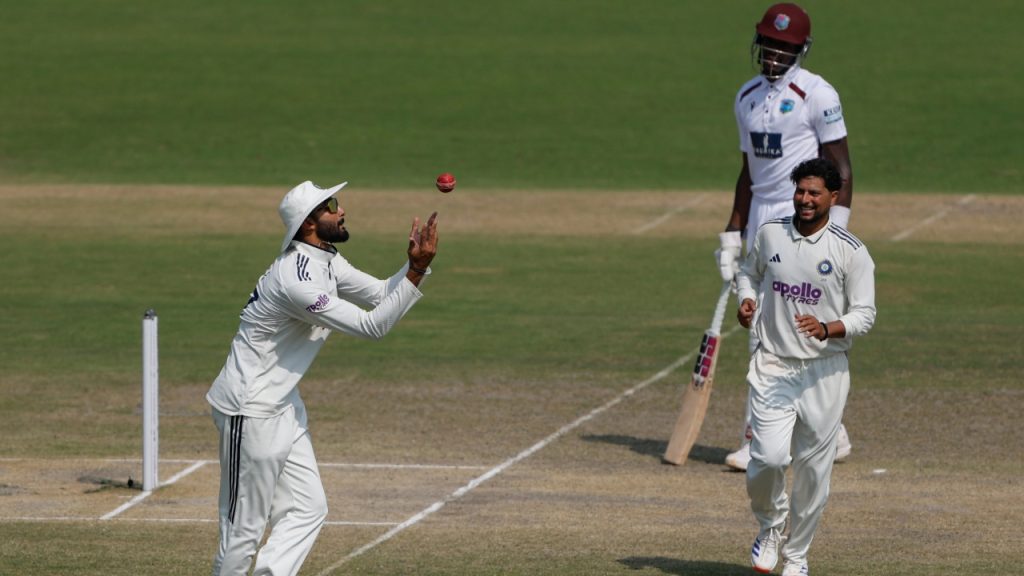 IND vs WI 2nd Test Team India target is 120