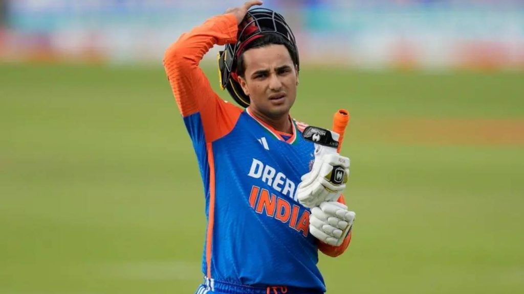 India A vs Australia A 2nd Unofficial ODI Abhishek Sharma Golden Duck