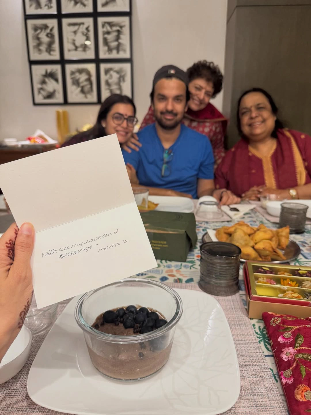 Kajal Aggarwal Karwa Chauth Celebrations with Husband Gautam Kitchlu