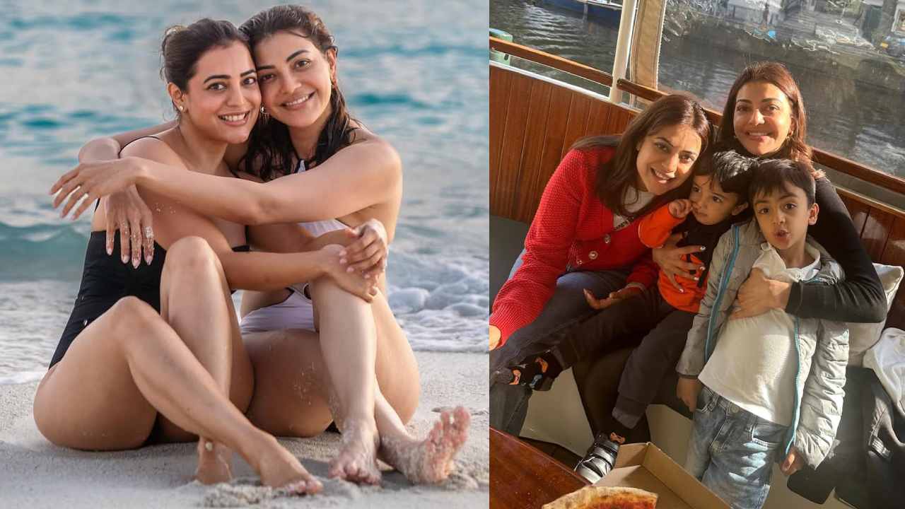 Kajal Aggarwal : చెల్లి పుట్టినరోజు.. క్యూట్ ఫోటోలు షేర్ చేసిన కాజల్ అగర్వాల్..