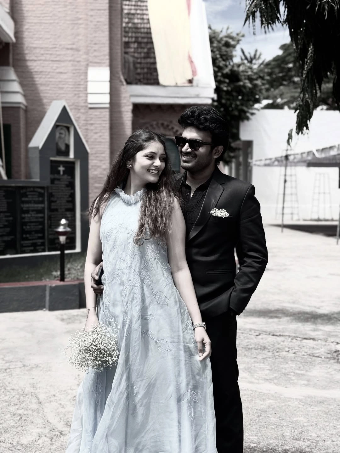 Kiran Abbavaram went to Friend Marriage with Wife Rahasya and Son Hanu