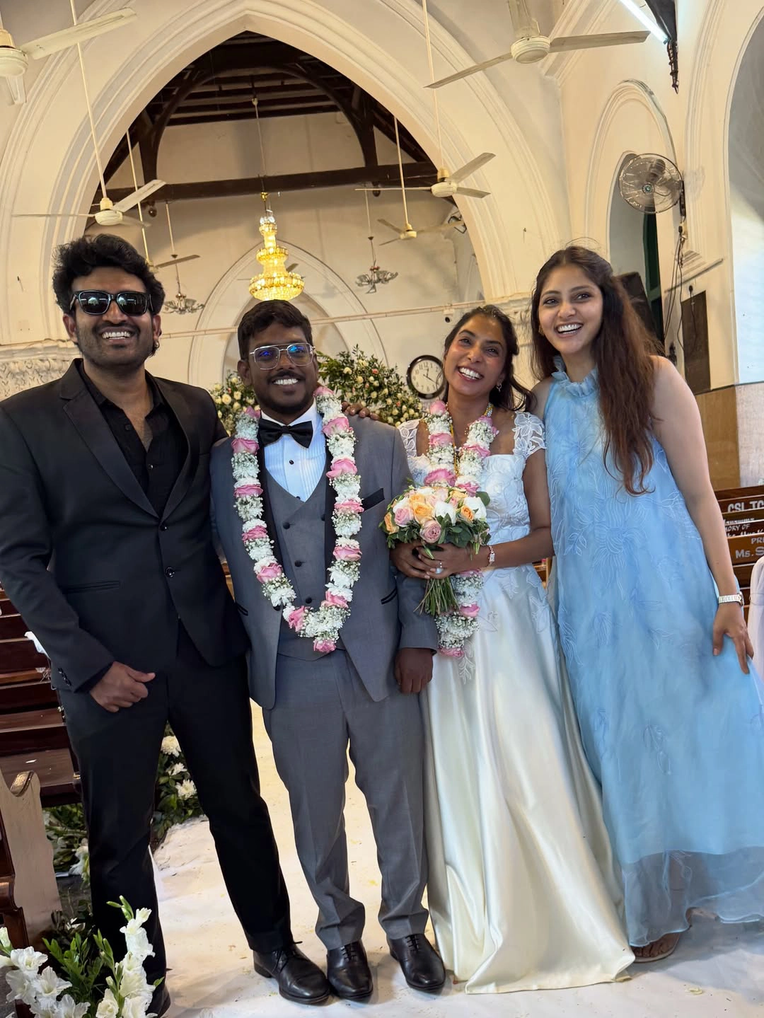 Kiran Abbavaram went to Friend Marriage with Wife Rahasya and Son Hanu